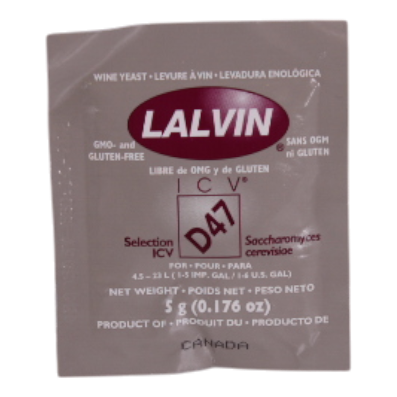 LALVIN Vitvinsjäst D47 till 23 l.