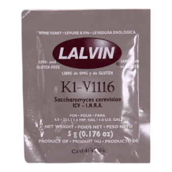 LALVIN all purpose K1-V1116 till 23 l.