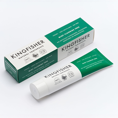 Tandkräm Kingfisher utan fluor med Mint 100ml - 2