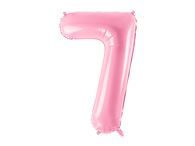 Foil balloon number pink 86cm - 9