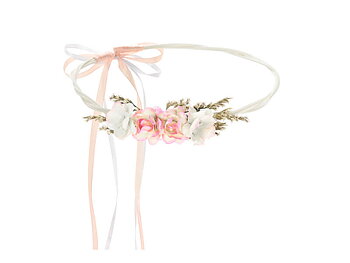 Blomkrans | Ljusrosa och cream - 1