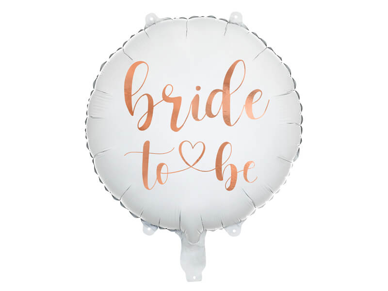 Folieballong | "Bride to be" | Rosé - 1