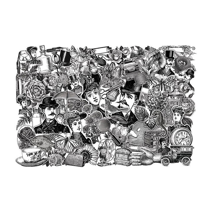 Tim Holtz Idea-Ology - Layers Engraving Die-Cuts
