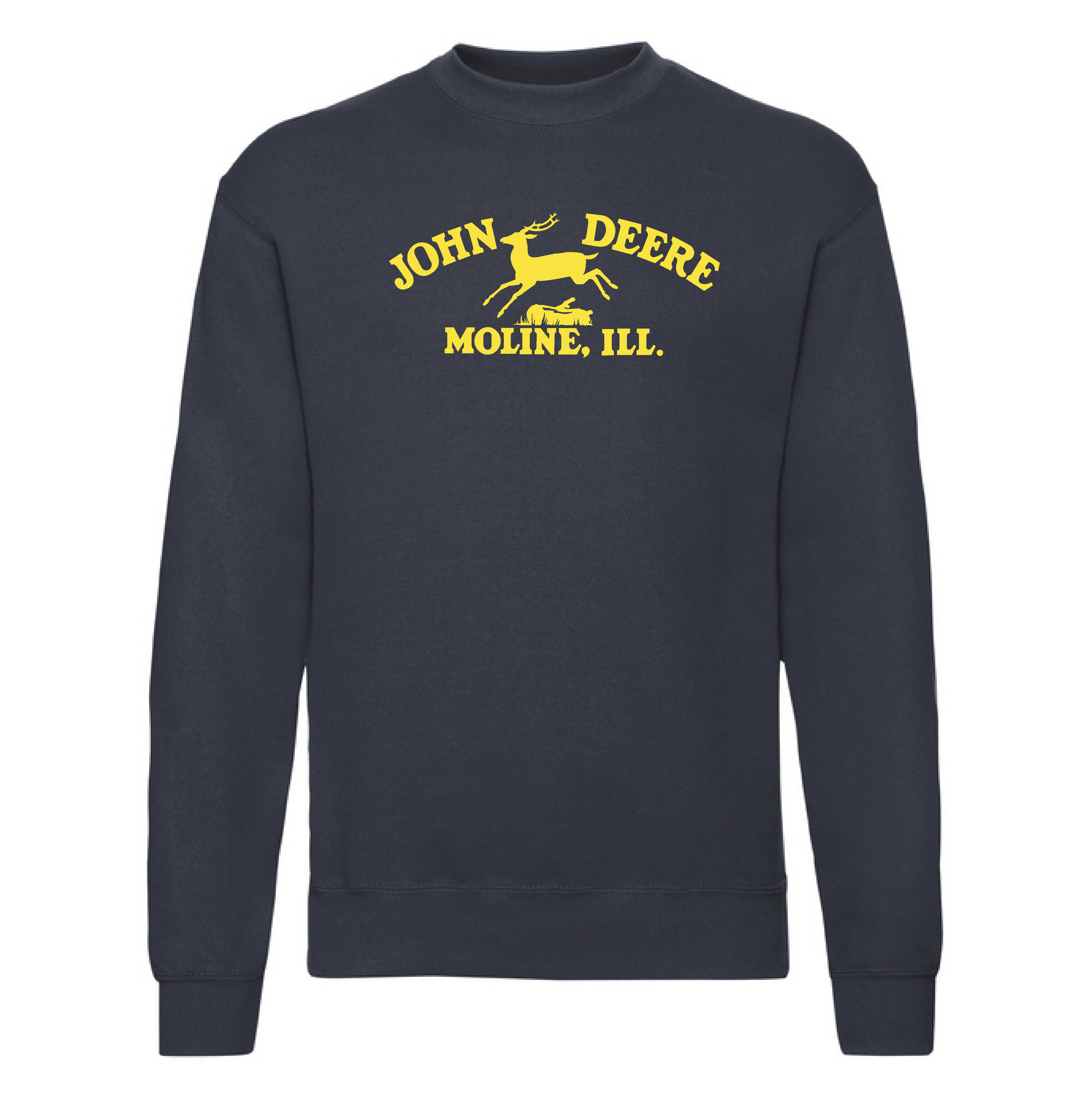 Sweatshirt John Deere logo-Svart