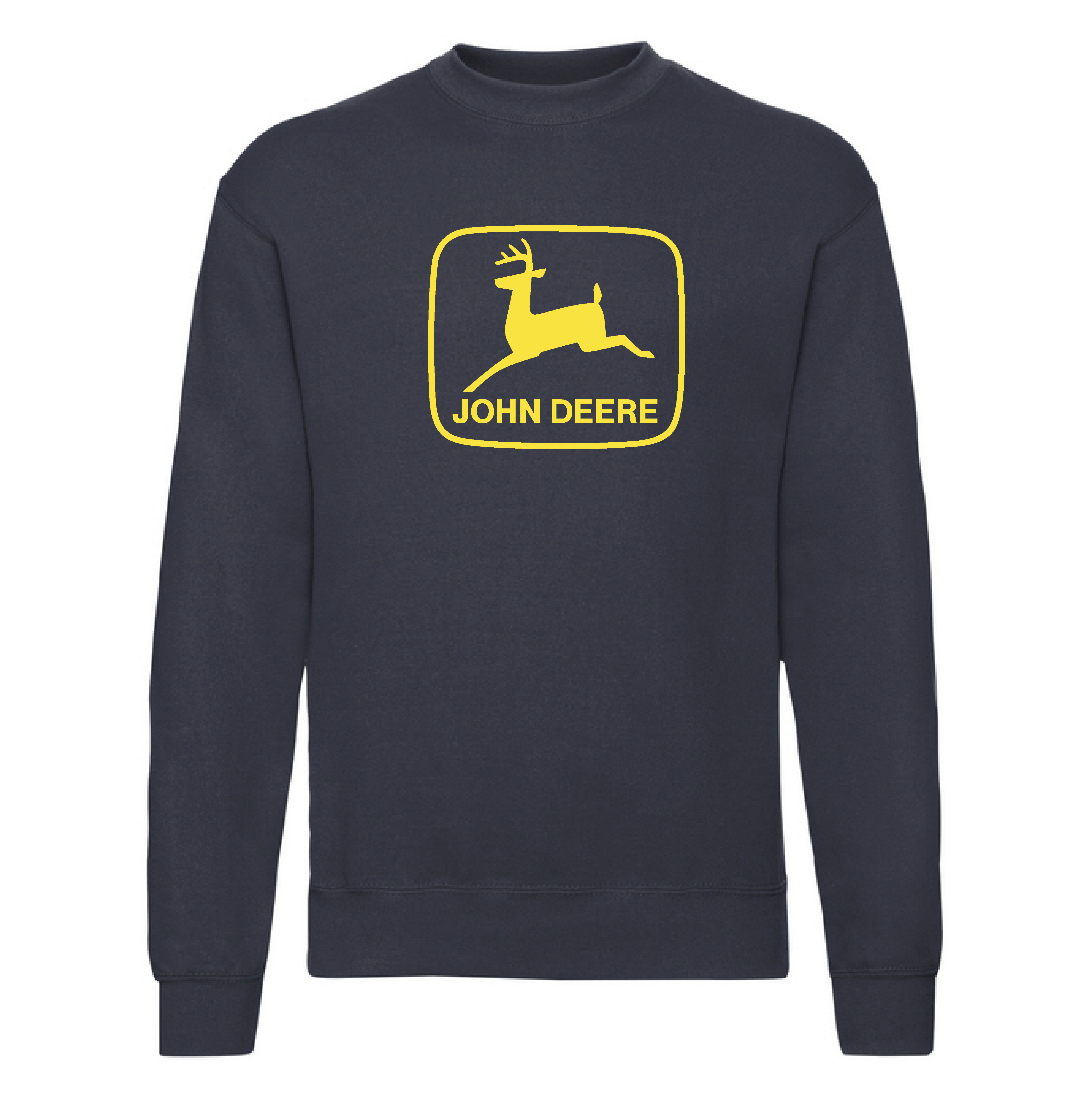 Sweatshirt John Deere logo-Svart