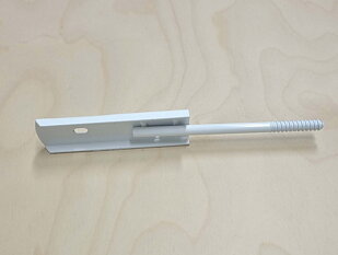 Konsol av metall som normalt används när det finns begränsat utrymme. En konsol av metall som kan användas till vägghyllor med passande djup. Konsol med ett 120mm djup.
