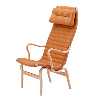 Eva MI 473 Armchair (Leather several choices) - Bruno Mathsson