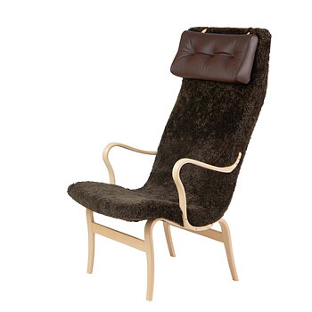 Eva MI 473 Armchair (Sheepskin several choices) - Bruno Mathsson