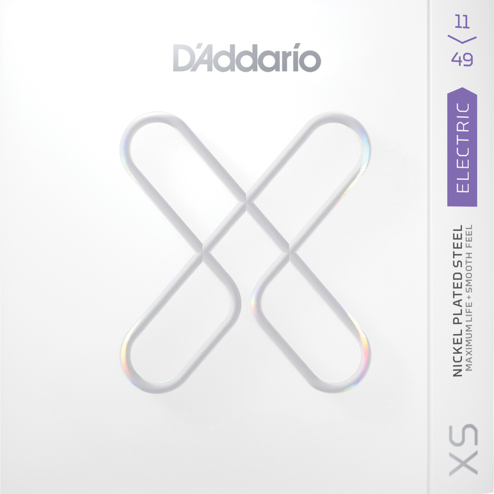 D'Addario XS Coated Nickel Wound Electric Guitar 011-049