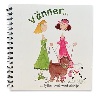 Tina Järdhult Vykortsalbum - Vänner