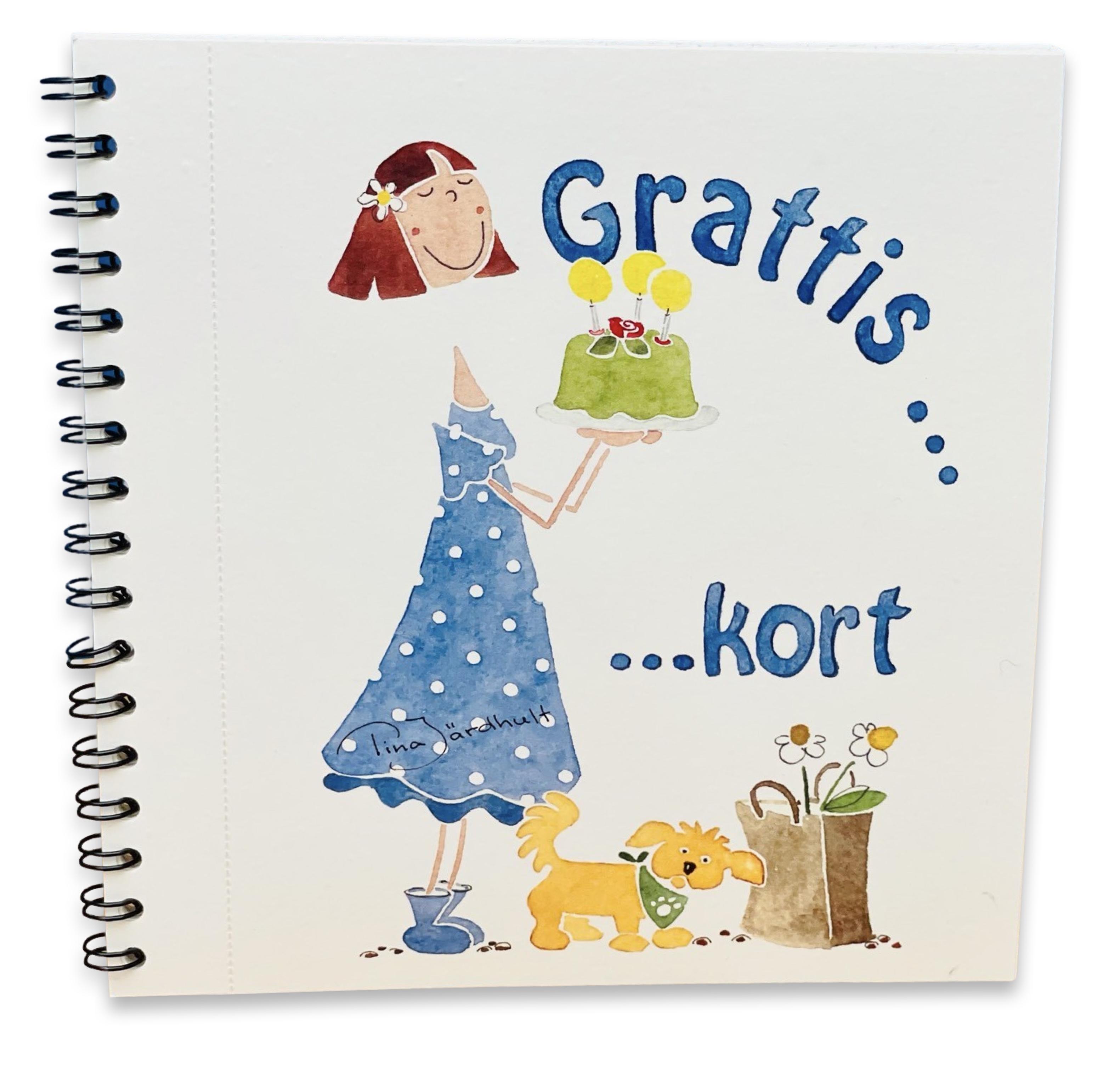 Tina Järdhult Vykortsalbum - Grattis