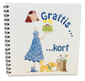Tina Järdhult Vykortsalbum - Grattis