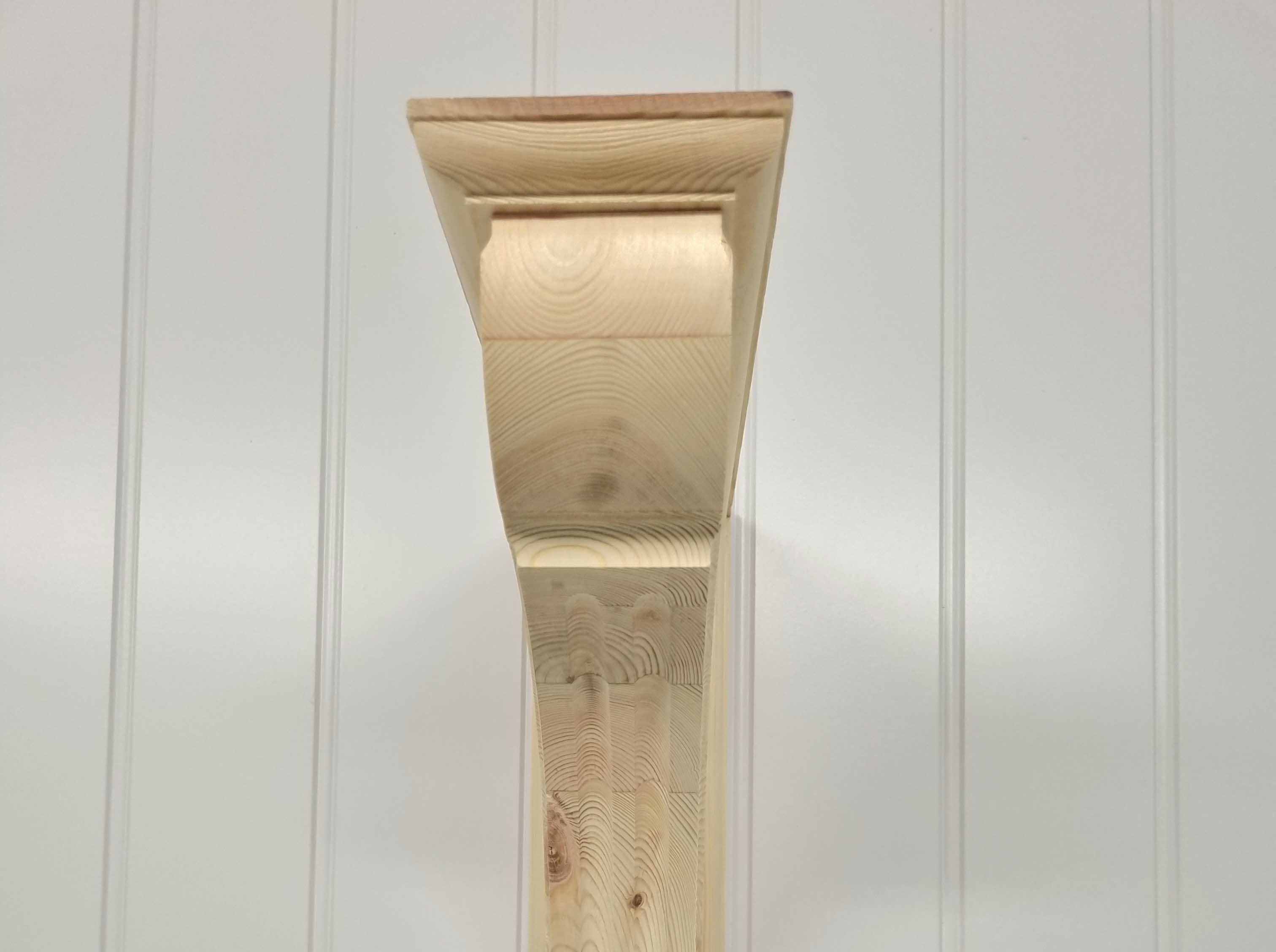 Hyllkonsol gammaldags H19 kvistig furu djup 320mm - 6