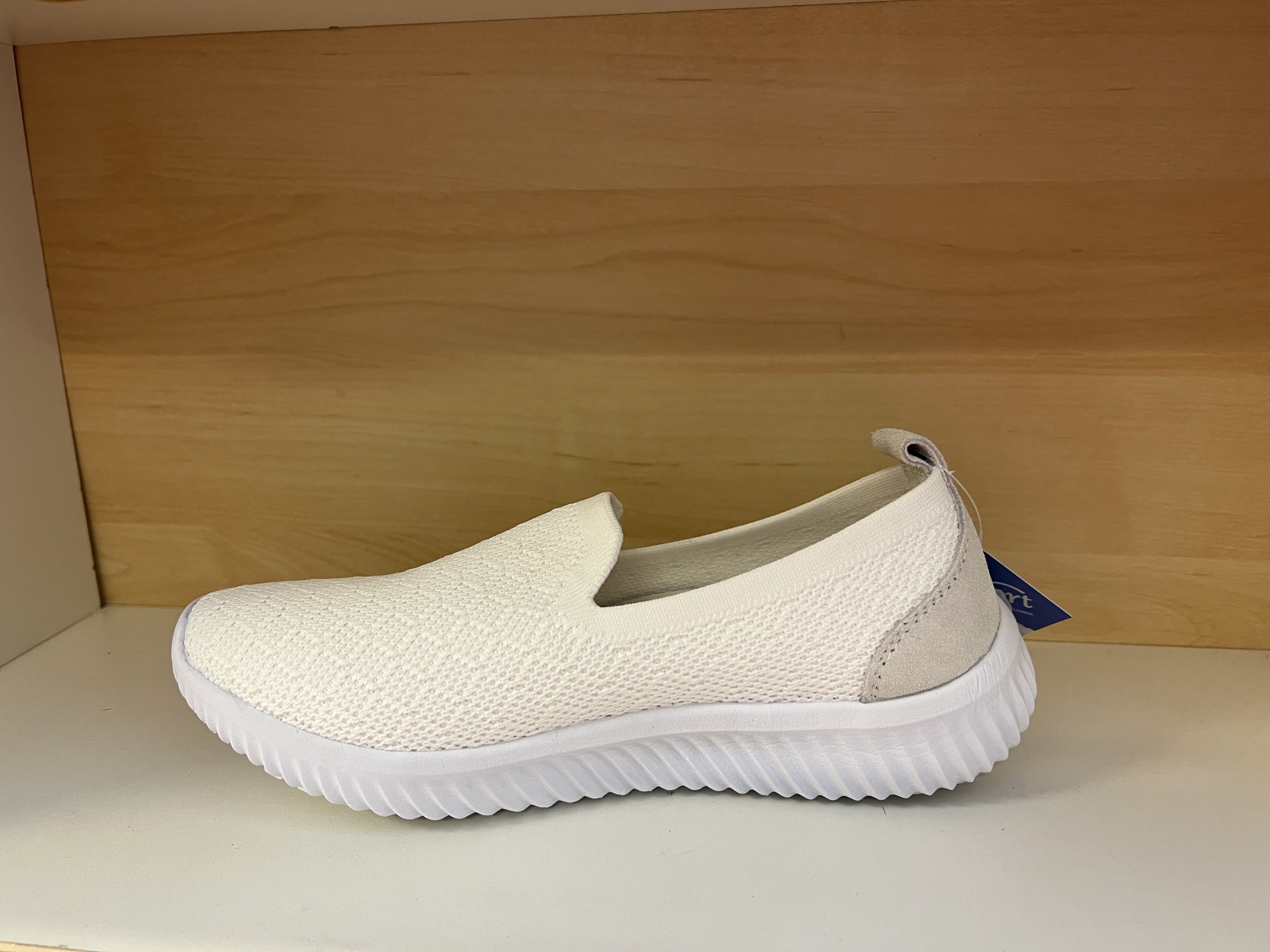 Mjukis-sko, vit med uttagbar innsrsula. Soft Comfort. - 3