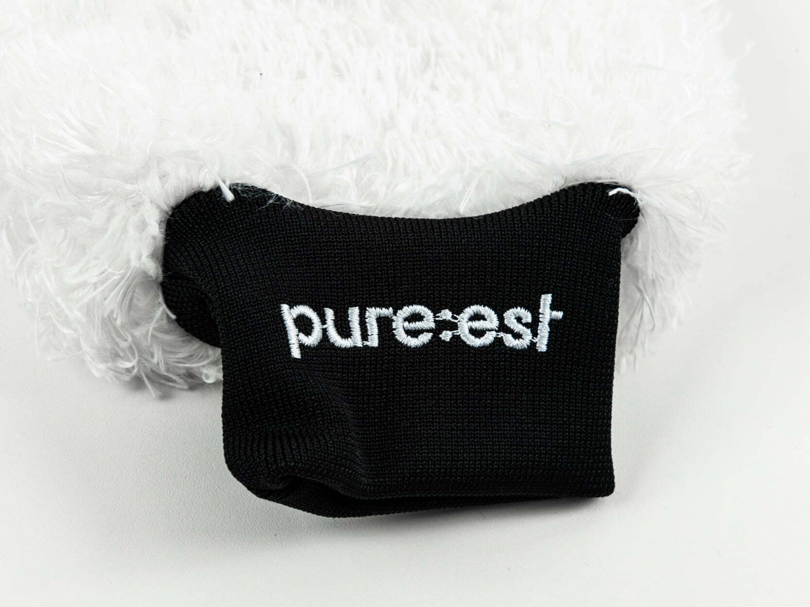Pure:est Tvätthandske mikrofiber – Vit - 3