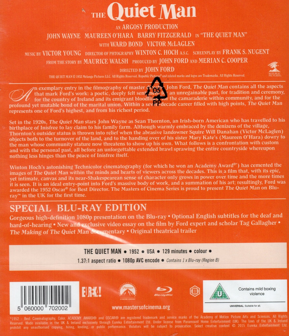 Quiet Man (ej svensk text) (Blu-ray) - 2