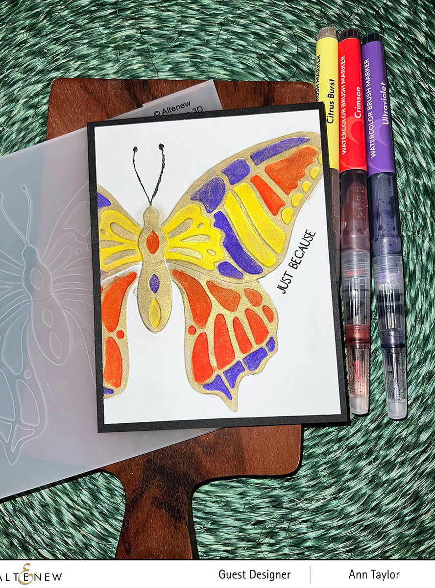 ALTENEW -Mariposa 3D Embossing Folder - 9
