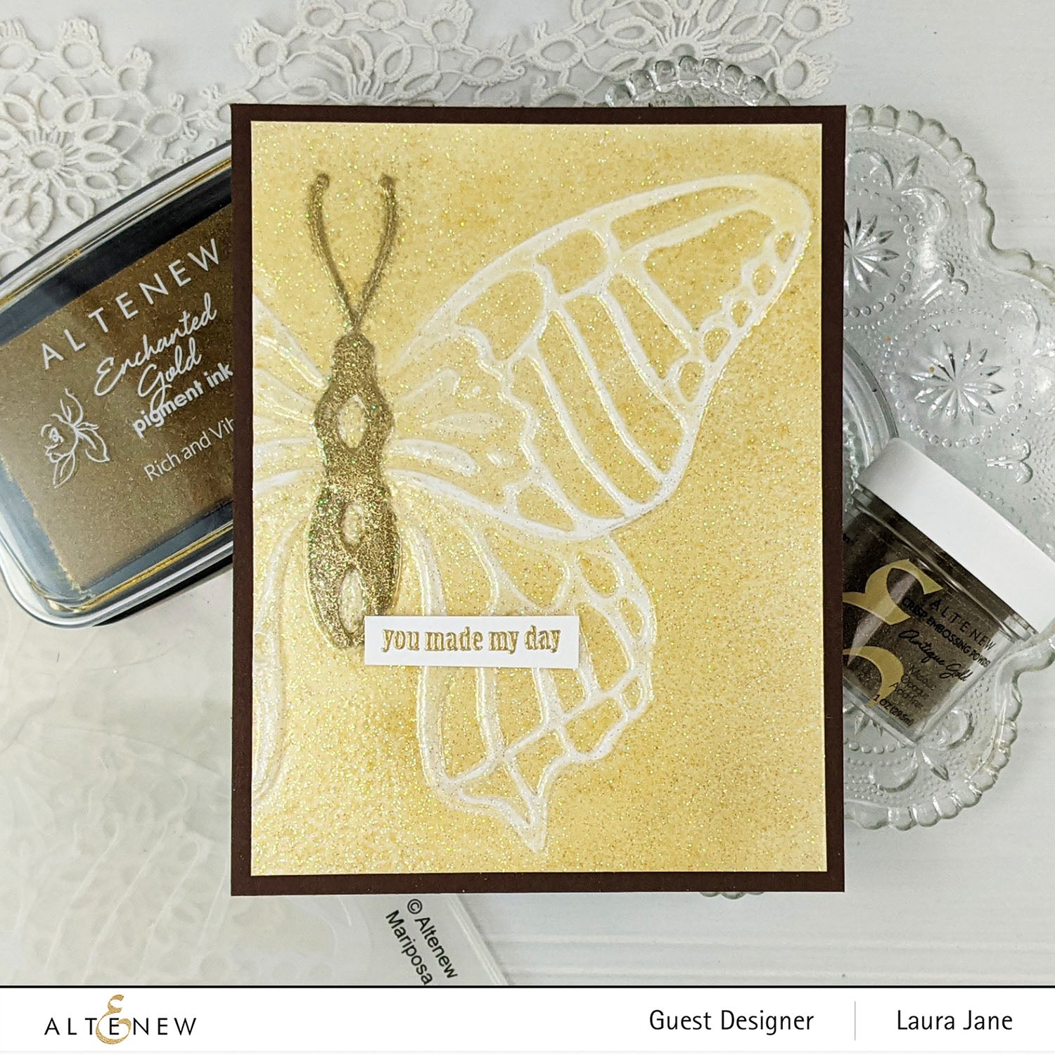 ALTENEW -Mariposa 3D Embossing Folder - 6