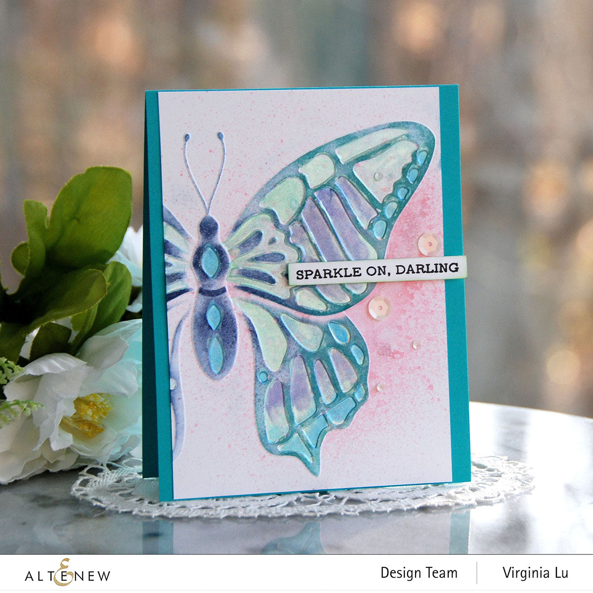 ALTENEW -Mariposa 3D Embossing Folder - 2