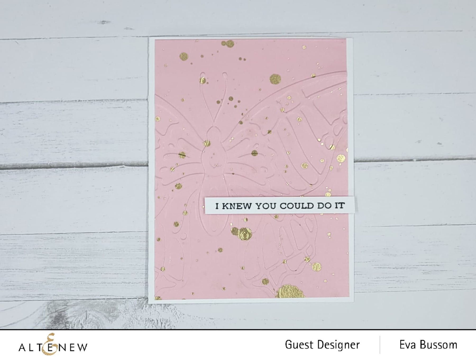 ALTENEW -Mariposa 3D Embossing Folder - 5