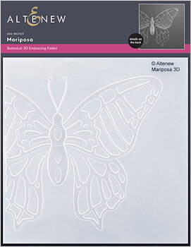 ALTENEW -Mariposa 3D Embossing Folder