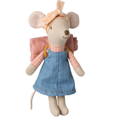 MAILEG HIKER BIG SISTER /BROTHER MOUSE  - 2