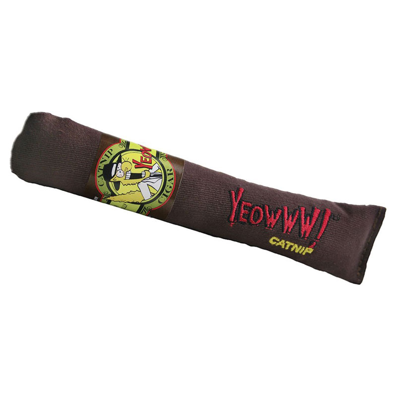 YEOWWW Cat Toy - Brown Cigar