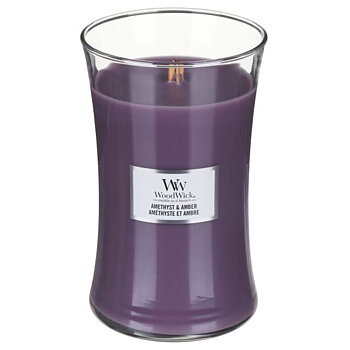 Woodwick Amethyst & Amber Large
