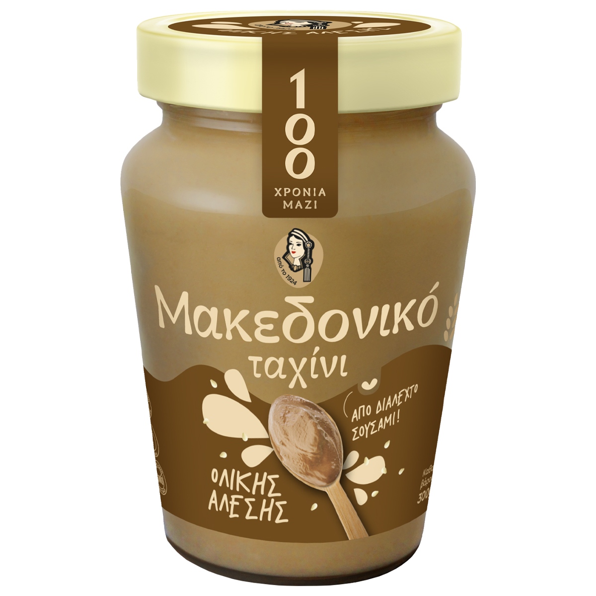 tahini fullkorn, makedoniko, 300g