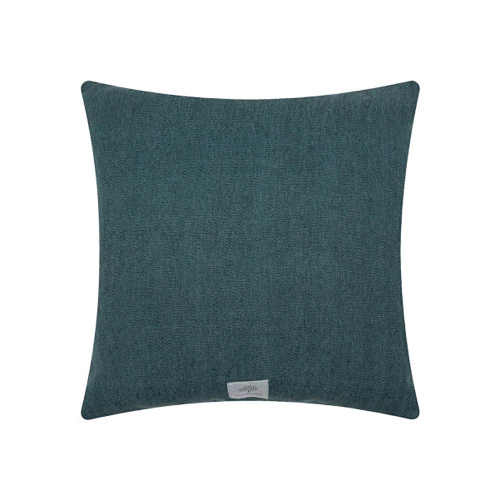 Mulberry Tree Plaid Cushion 50x50 cm Teal Dekorationskudde - 2