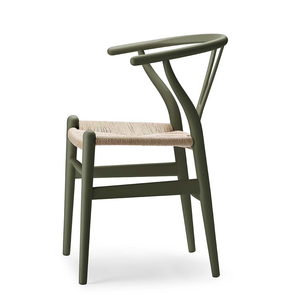 CH24 Y-stol (Soft Edition Seaweed) by Ilse Crawford - Carl Hansen & Søn - 3
