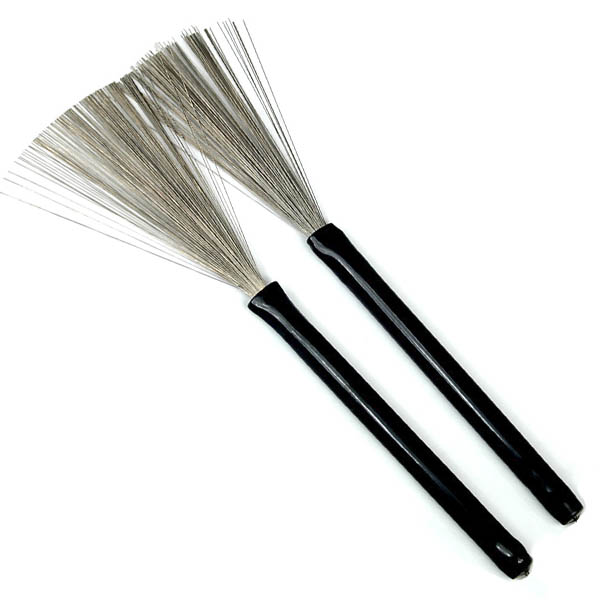 Trophy Drum Brushes Rubber “Snap Out” Style