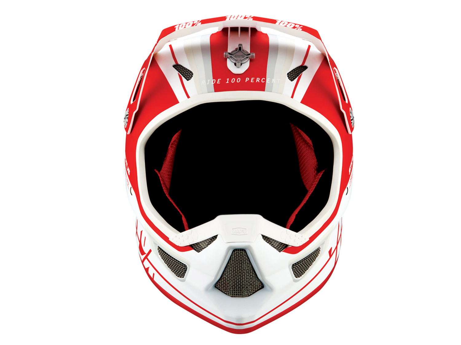 100% STATUS Downhill/BMX Topenga Red/White - 2