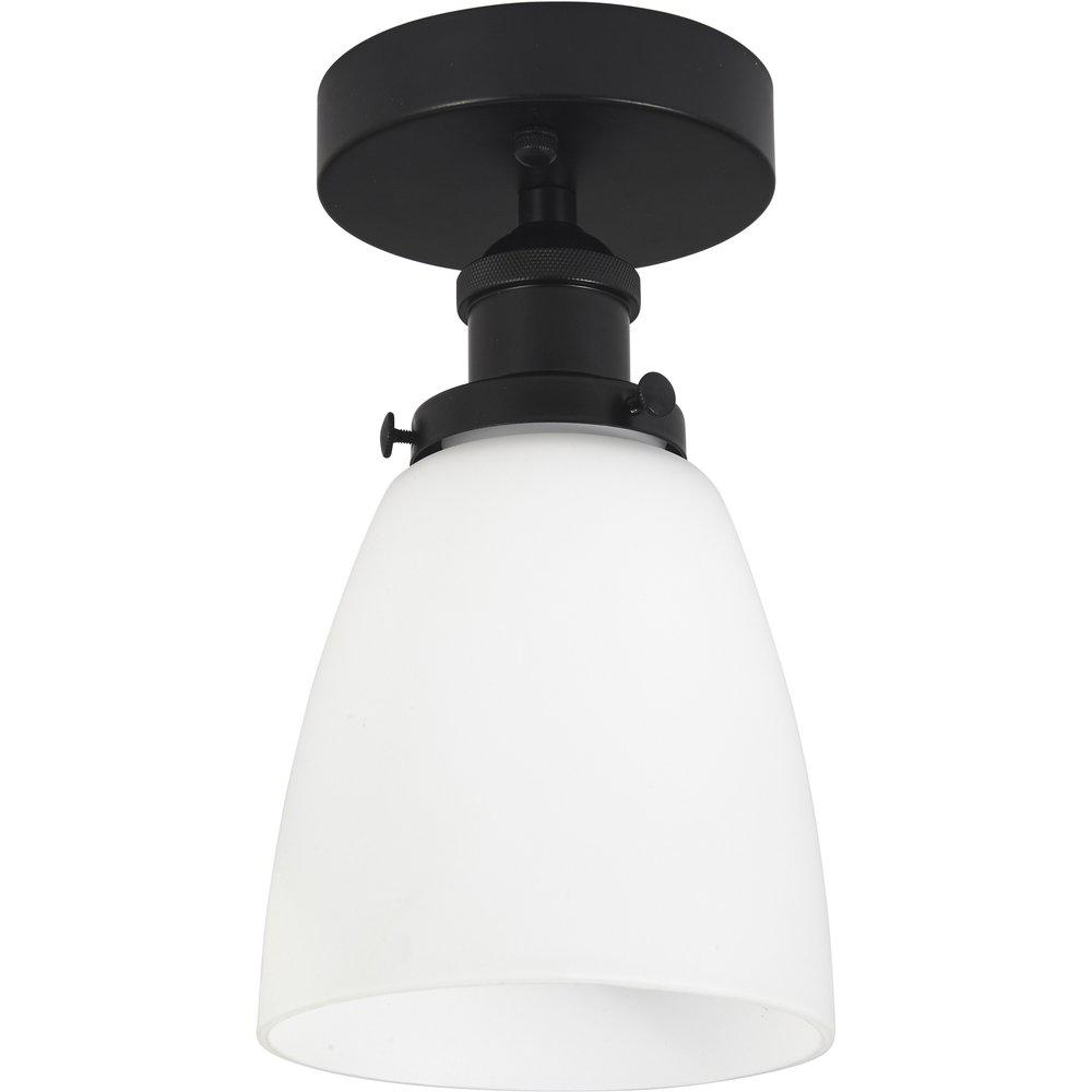 KAPPA- taklampa i svart och mässing - 2