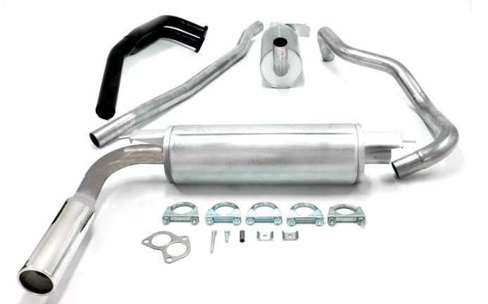 SPORT AVGASSYSTEM 2" med FRAMRÖR  VOLVO 140 1974/240 B20