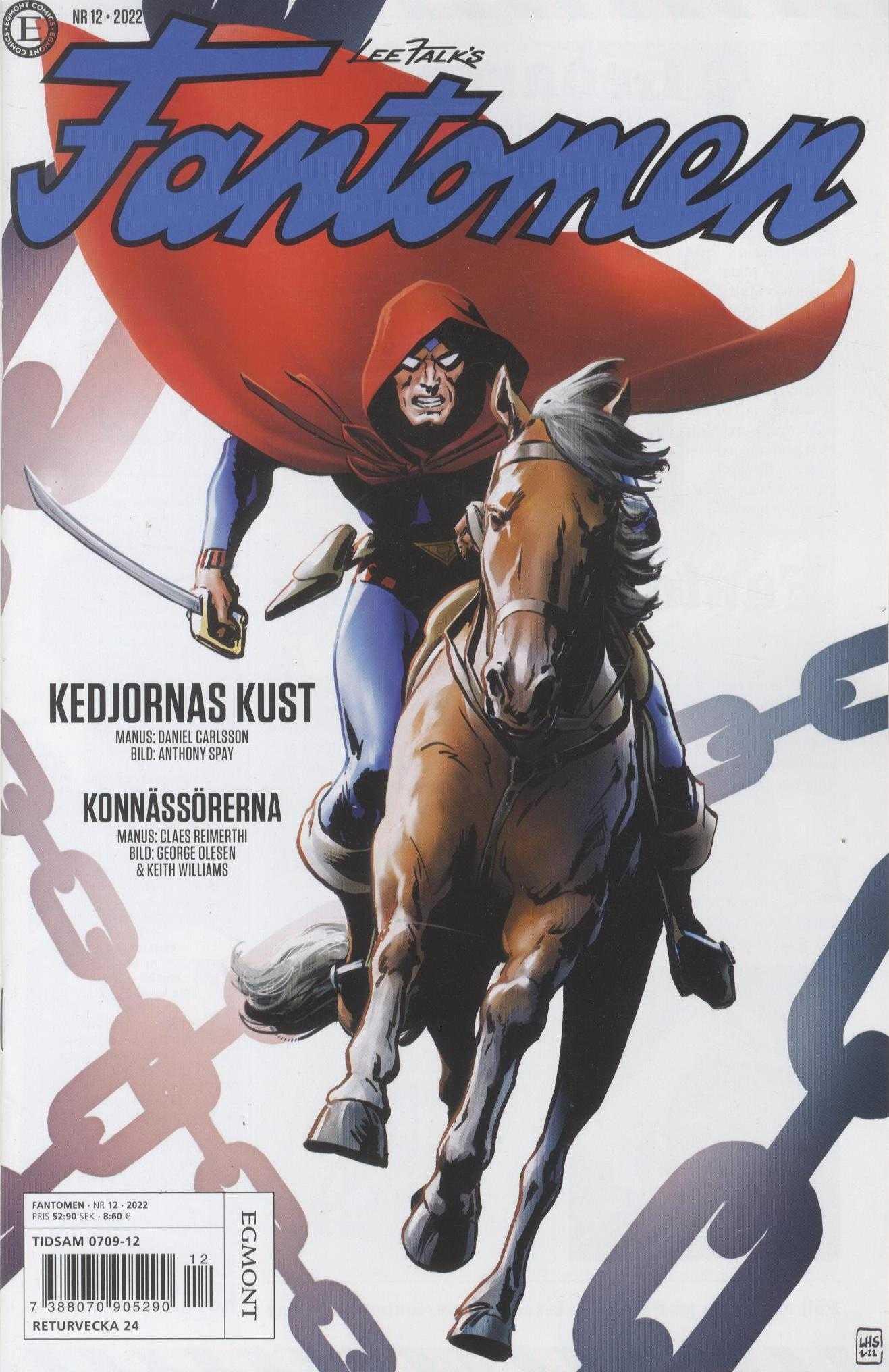 Fantomen 2022 nr 12, Kedjornas kust
