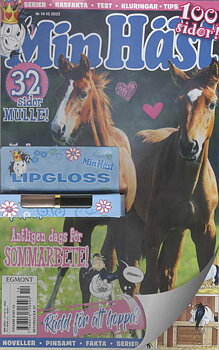 Min häst nr 14/15 2022, 100-sidor, Läppglans på köpet!