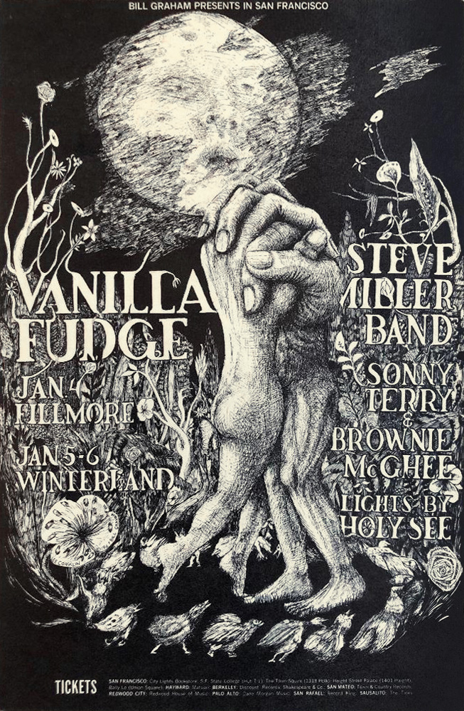 VANILLA FUDGE, STEVE MILLER BAND M.FL.