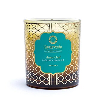 Pitta Aqua Oud Ayurveda Scented Candle