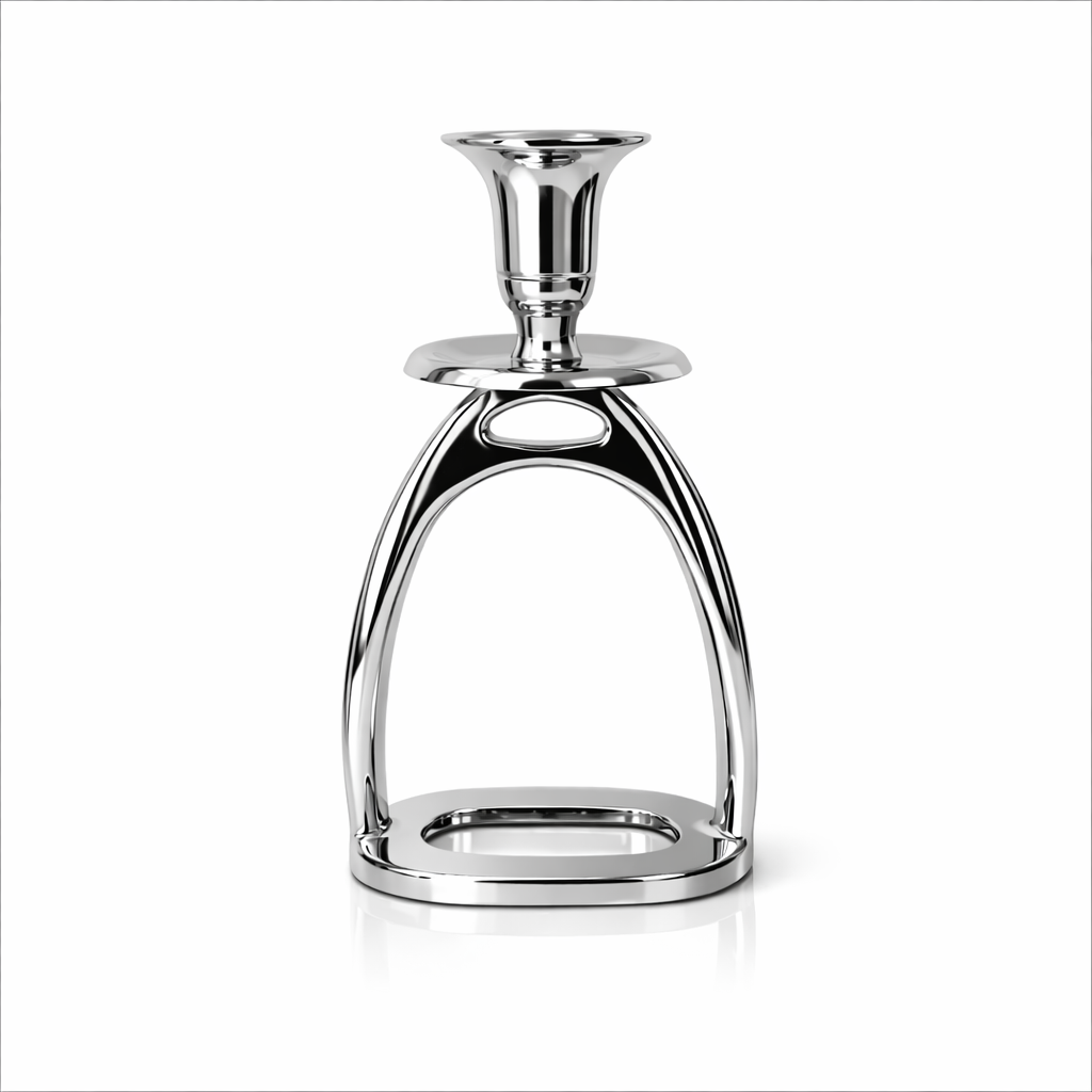 THG Candlestick Stirrup Silver - 2