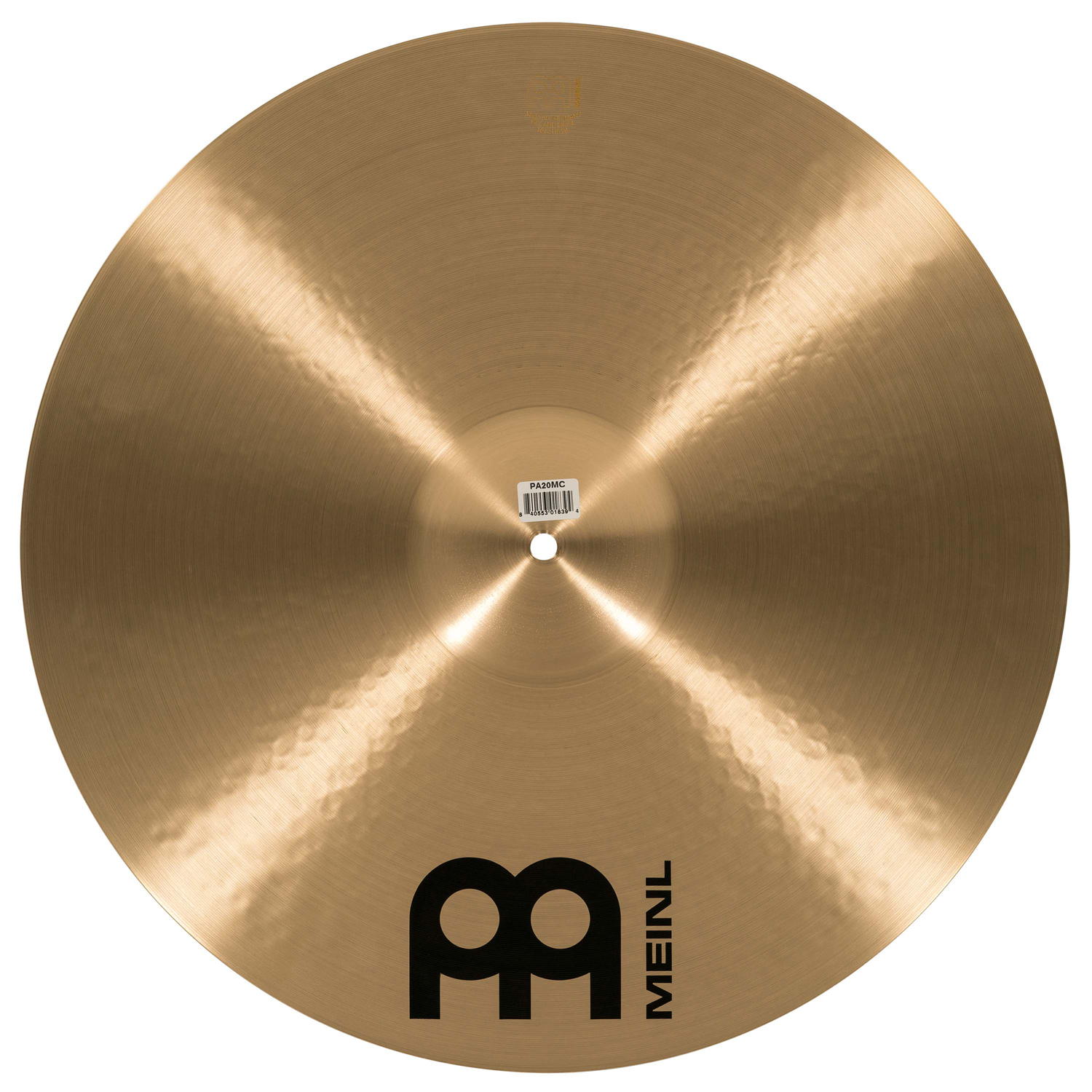 Meinl 20" Pure Alloy Medium Crash PA20MC - 3