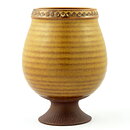 グナー・ニールンド  Petitessシリーズ  ブラウンのベース Vase 1964年  (15 cm)  [サンプル画像]