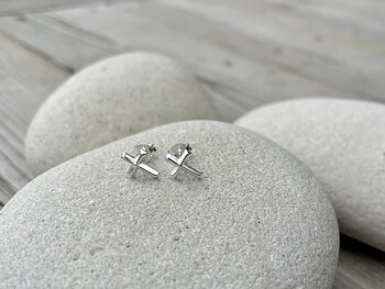 Örhängen - Kors Sterling silver  HF15222