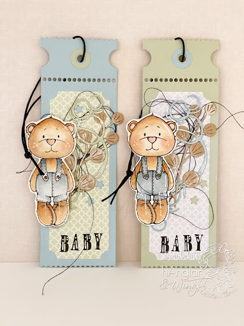 HW  Clear Stamps - Smånallar A7 - 2
