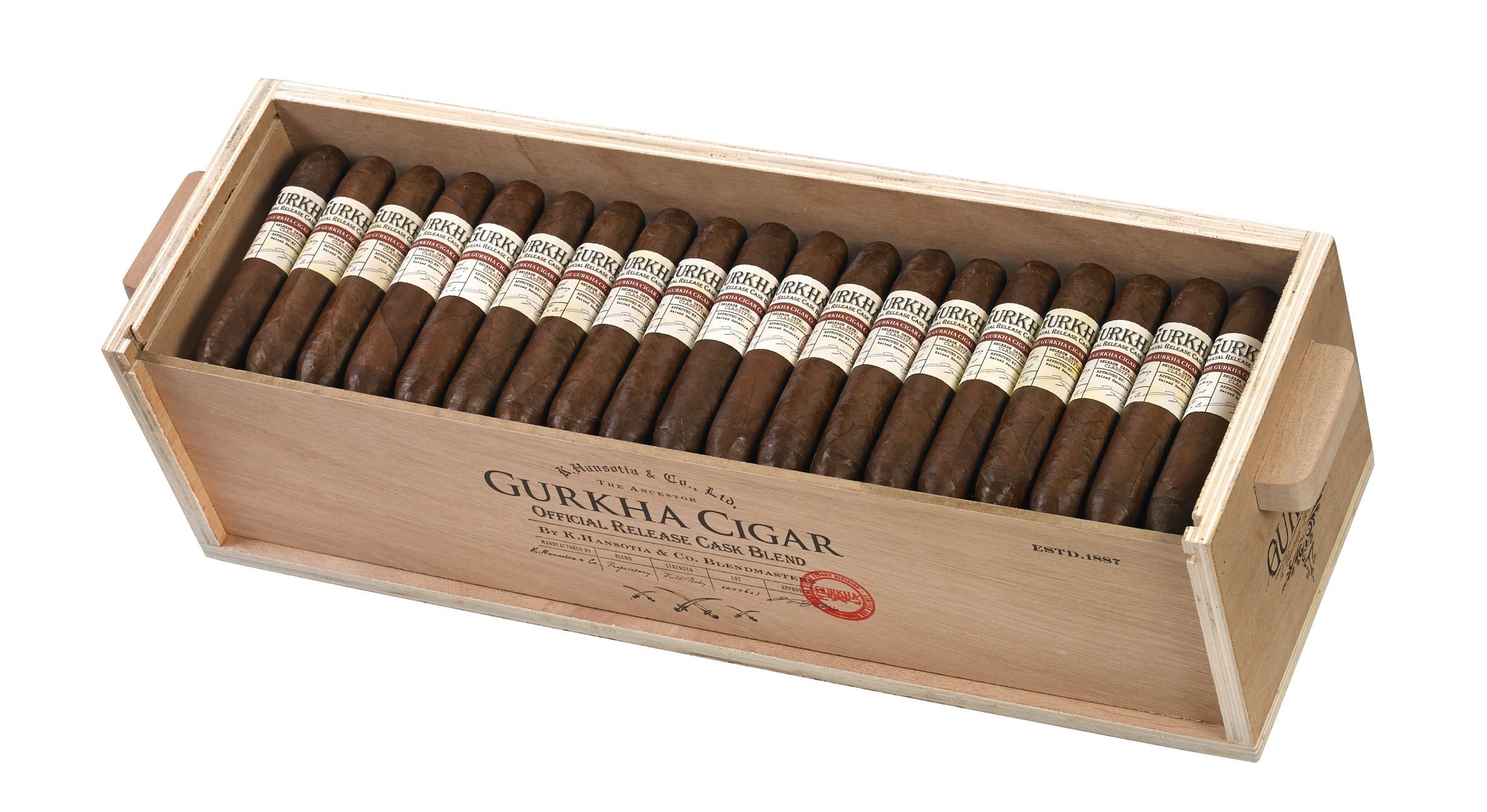 Gurkha Cask Blend Cooper Double Robusto Box 100p