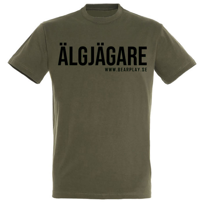 Bearplay Grön T-Shirt Älgjägare