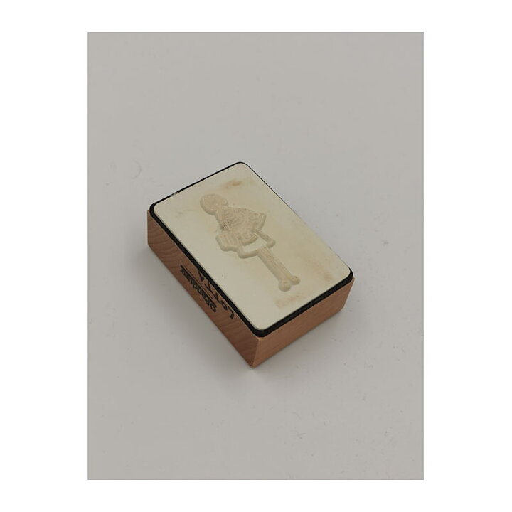 Panduro Rubber Stamps Second Hand - Girl With Bags