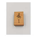 Panduro Rubber Stamps Second Hand - Girl With Bags