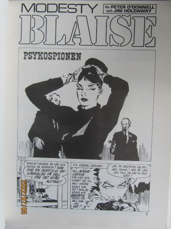 Agent X9 Julalbum 1997 med Modesty Blaise - 3