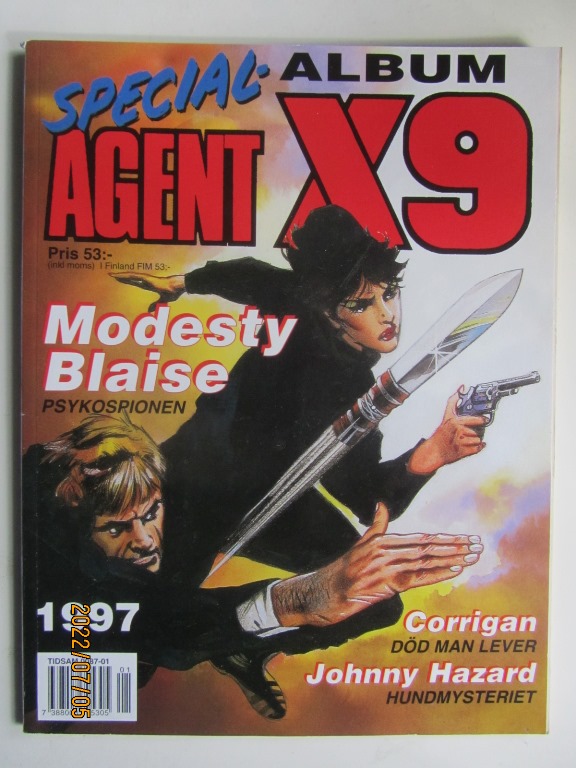 Agent X9 Julalbum 1997 med Modesty Blaise